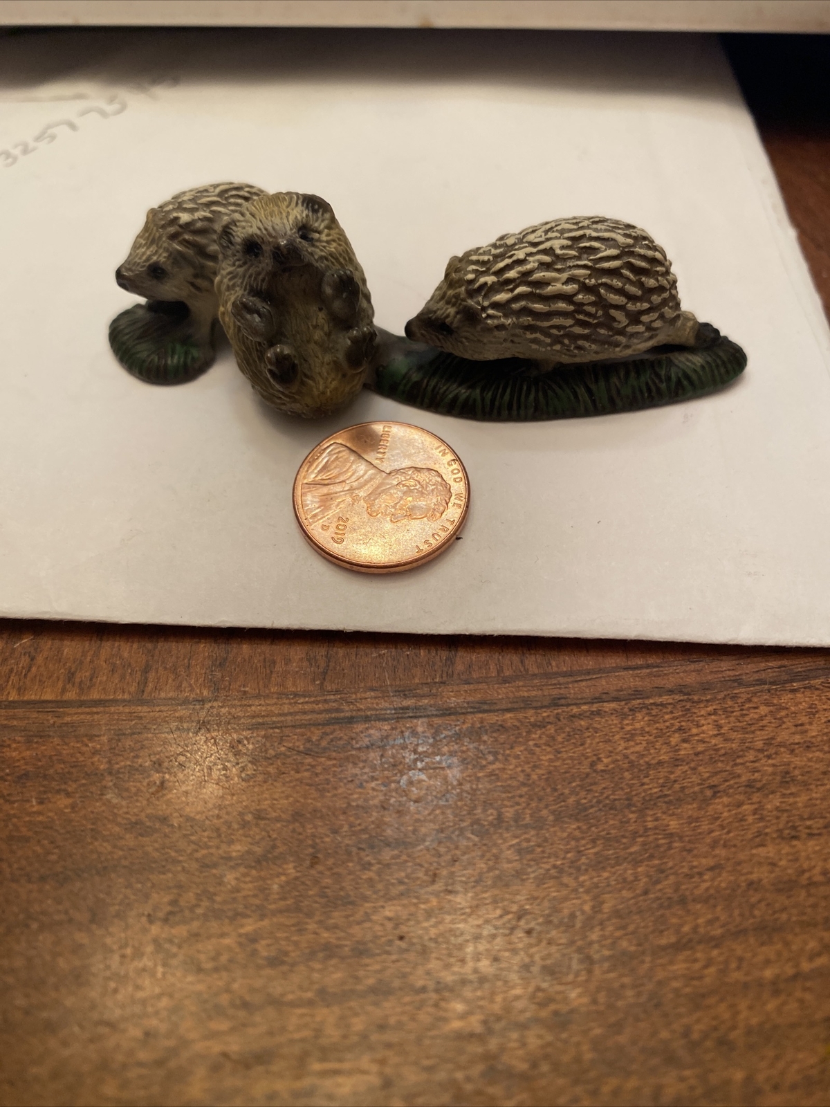 Schleich Baby Hedgehogs Pups Realistic Lifelike Wild Animals PVC Figure 2009 Schleich Baby Hedgehogs Pups Realistic Lifelike Wild Animals PVC Figure 2009