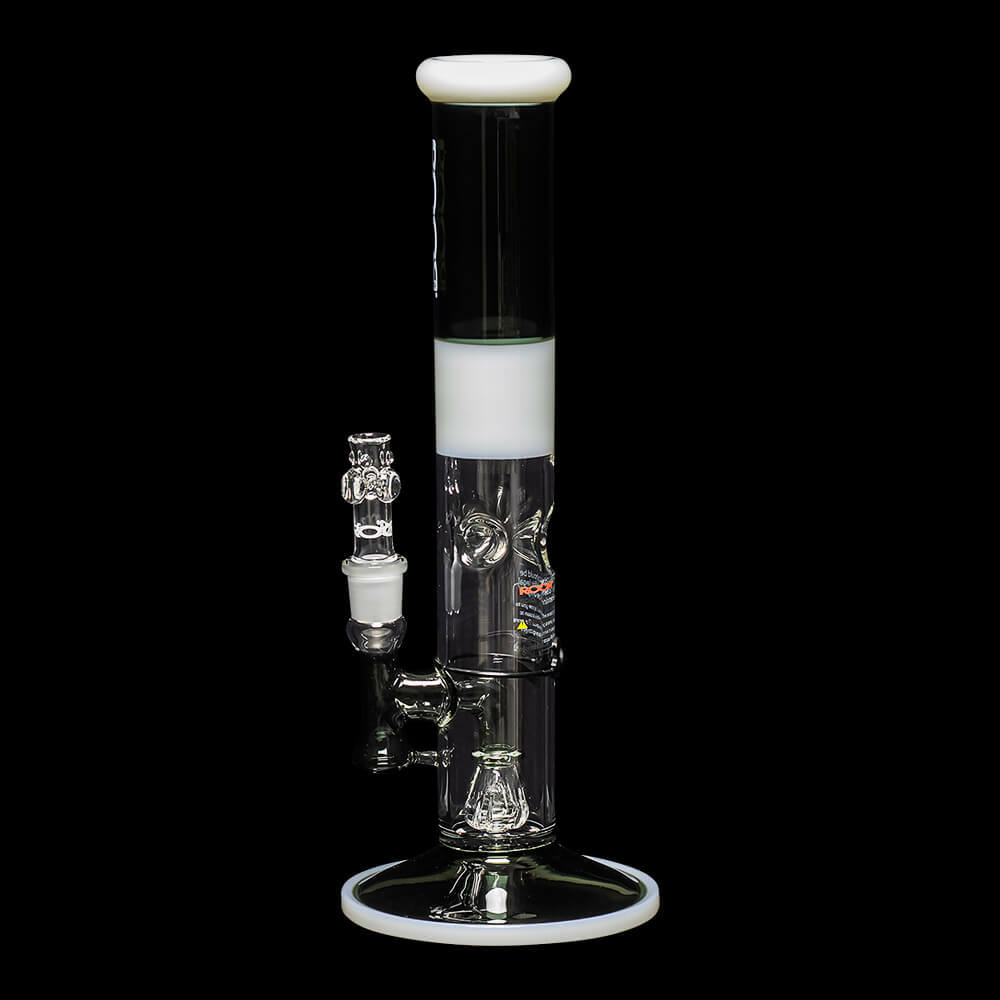 ROOR Tech Fixed Stem 14" Straight Tube - Smokey Gray & White