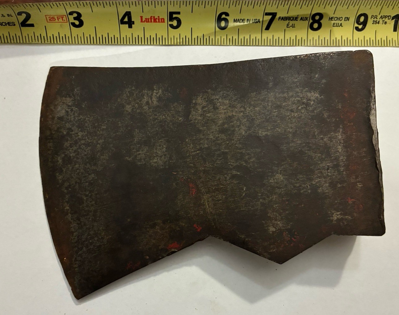 Vintage Unmarked Jersey Pattern Axe Head 3lb 3.1oz Vintage Unmarked Jersey Pattern Axe Head 3lb 3.1oz