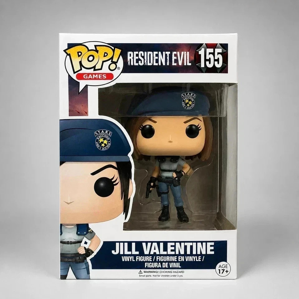 Pop Games: Resident Evil - Jill Valentine Action Figure