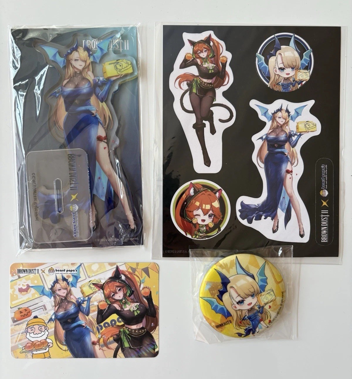 Brown Dust II x Beard Papa’s - Wilhemina Set + 2k GEMS Code Brown Dust II x Beard Papa’s - Wilhemina Set + 2k GEMS Code