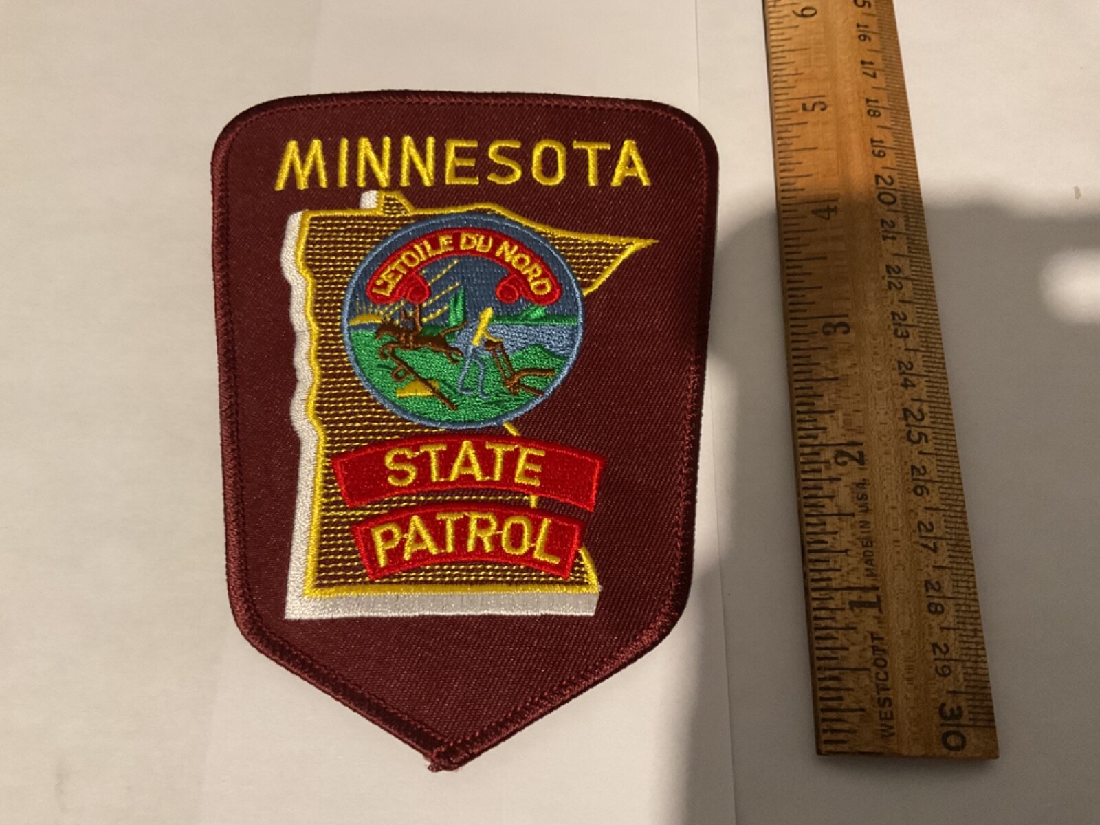 Minnesota State Patrol collectors patch new and full size. Minnesota State Patrol collectors patch new and full size.