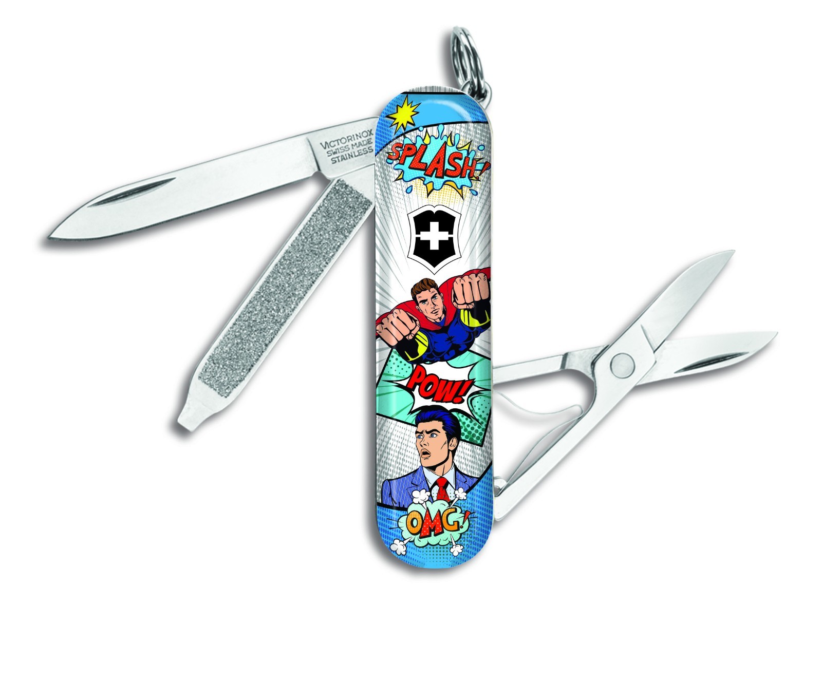 Victorinox Swiss Army COMIC BOOK CLASSIC SD Knife Knives Multi Tool