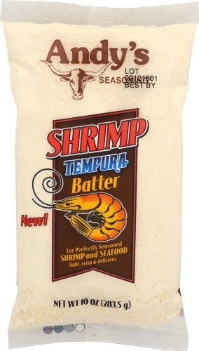Andys Batter Shrimp Tempura 10 OZ Pack Of 12 Andys Batter Shrimp Tempura 10 OZ Pack Of 12