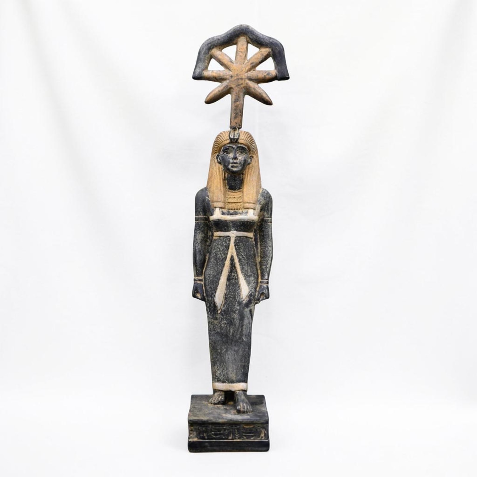 Ancient Egyptian Statue Seshat Goddess Antiques Rare Antique Pharaonic Unique BC Ancient Egyptian Statue Seshat Goddess Antiques Rare Antique Pharaonic Unique BC