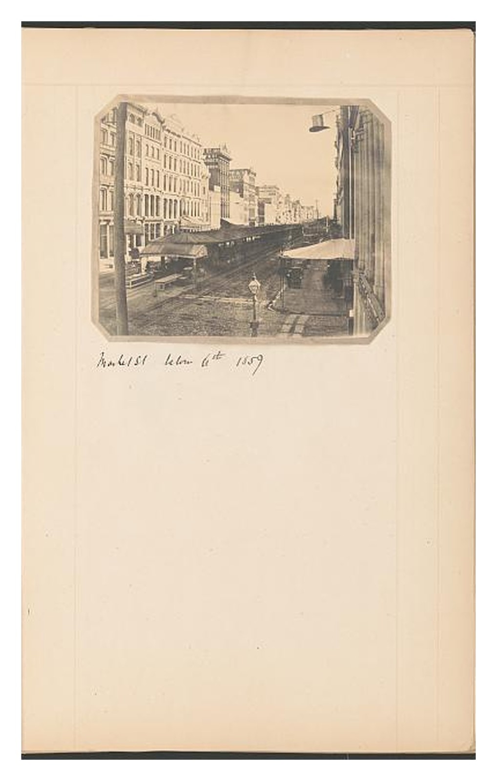 Philadelphia Market Street Below 6th Standard Postcard Philadelphia Market Street Below 6th Standard Postcard