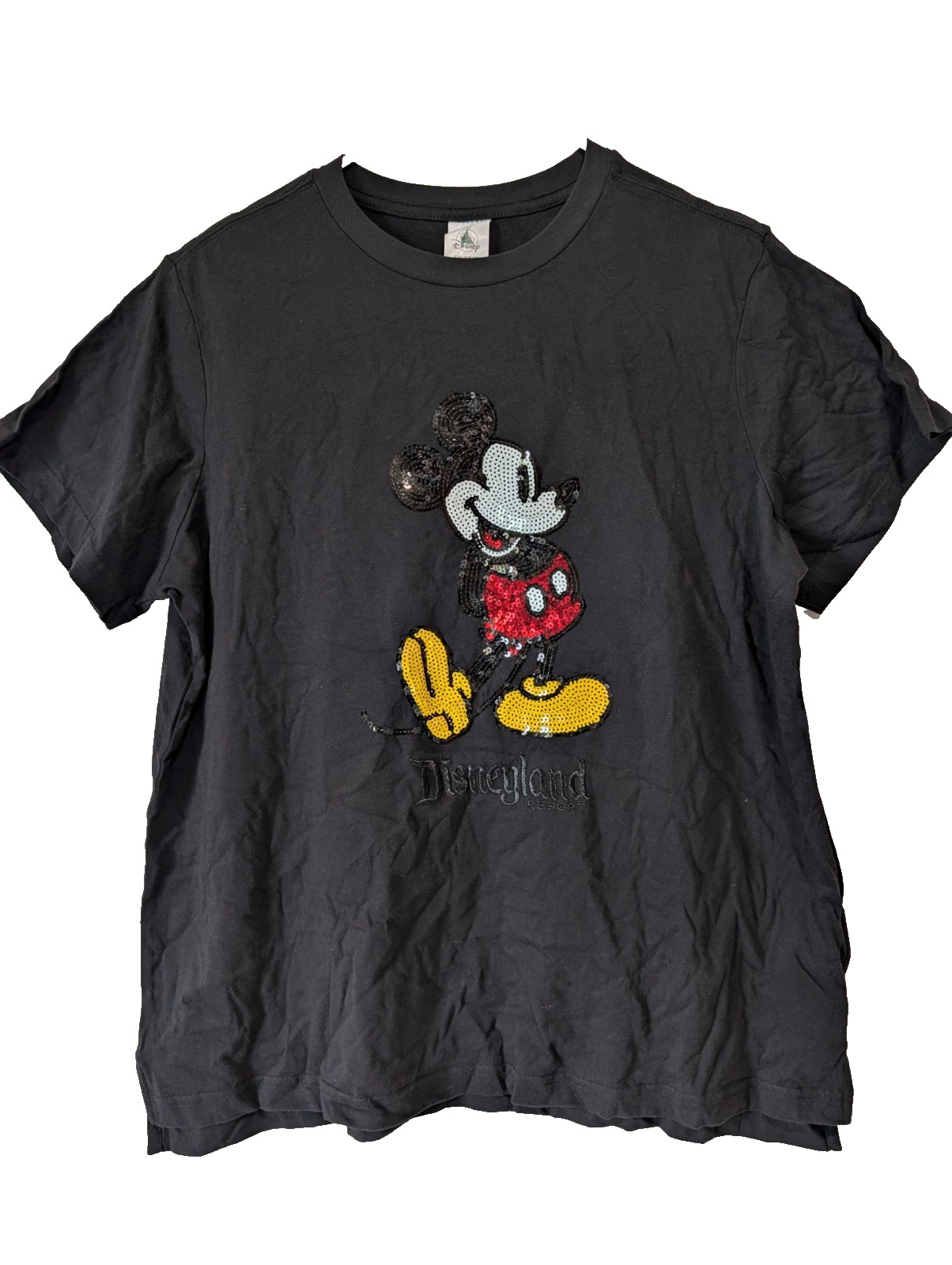 2025 Disney Parks Disneyland Mickey Mouse Colored Sequin Shirt Size Large New 2025 Disney Parks Disneyland Mickey Mouse Colored Sequin Shirt Size Large New