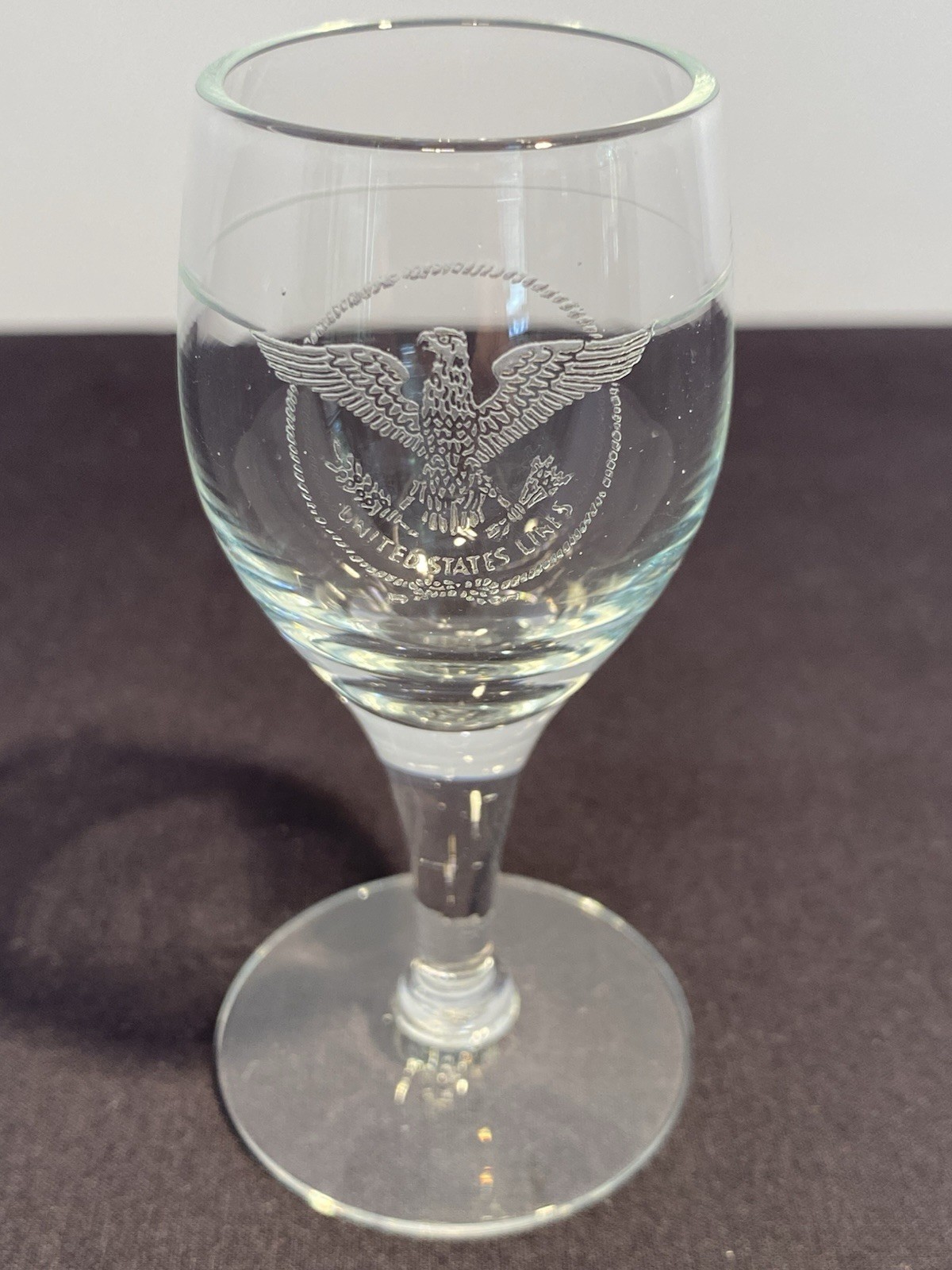 SS United States Liqueur Glass SS United States Liqueur Glass