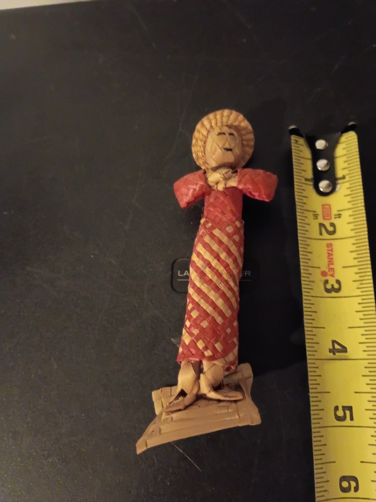Vintage Mexican Basketry Folk Art Dolls 5 Inch Vintage Mexican Basketry Folk Art Dolls 5 Inch
