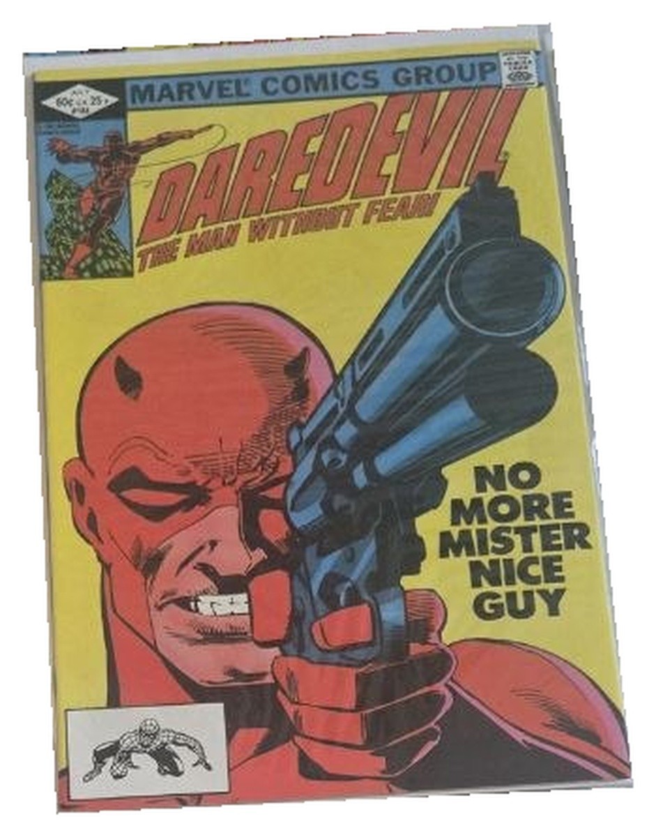 Daredevil #184 Frank Miller Punisher Classic Gun Cover Marvel 1982 NM Daredevil #184 Frank Miller Punisher Classic Gun Cover Marvel 1982 NM