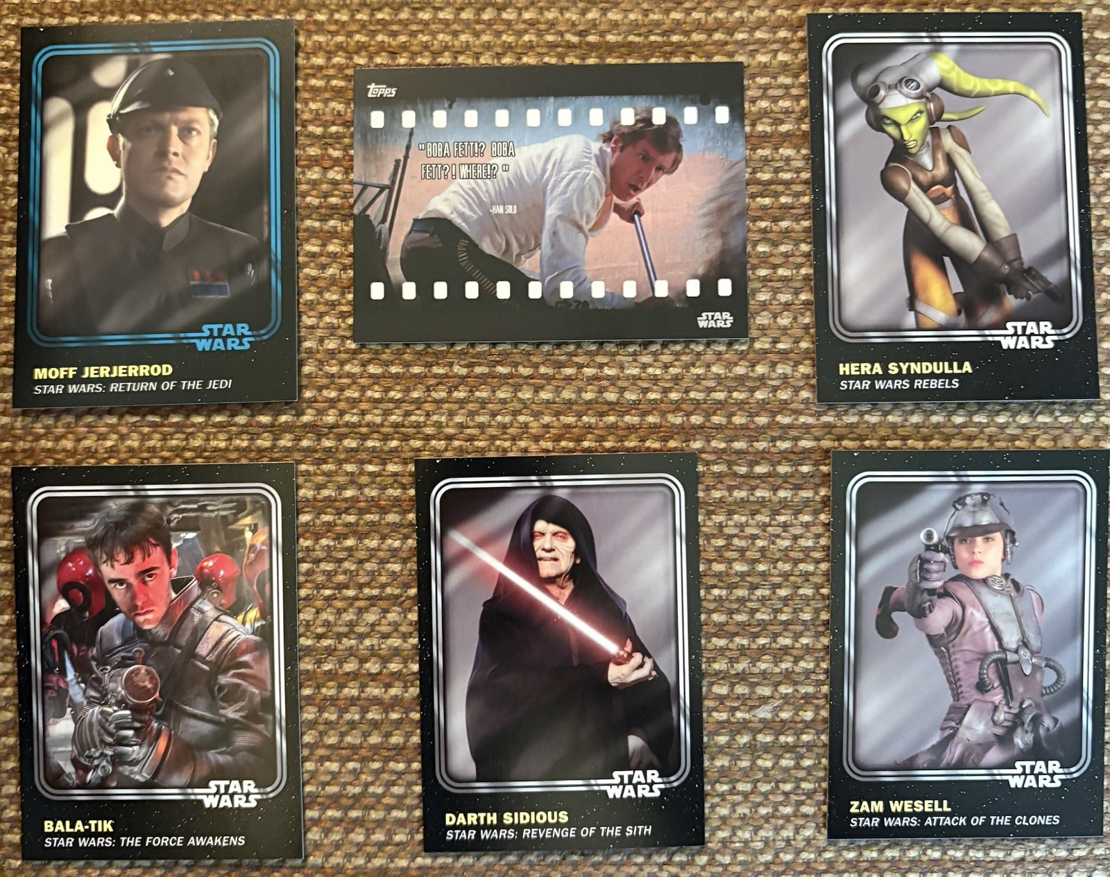 STAR WARS Topps 2016 Card Bundle (GREAT CONDITION) STAR WARS Topps 2016 Card Bundle (GREAT CONDITION)