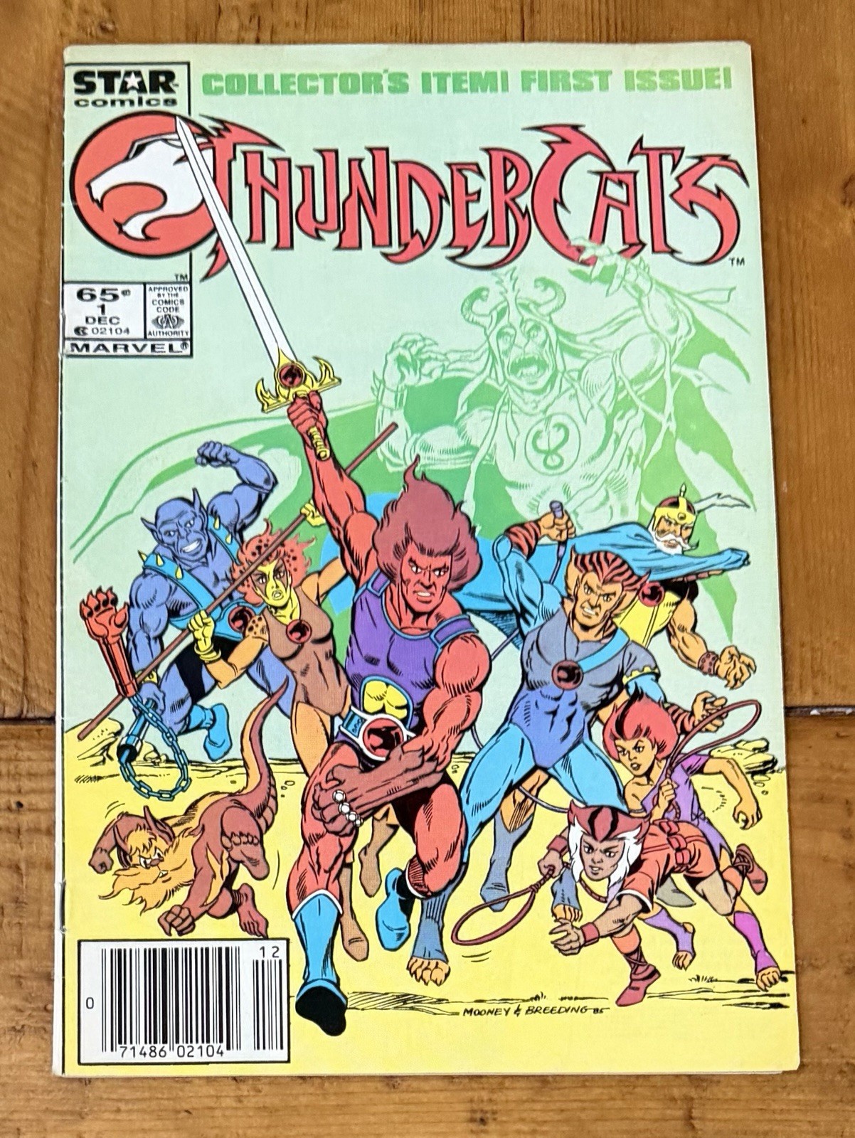 Thundercats #1 1st Appearance In Comics Newsstand Star Marvel Fine+ Thundercats #1 1st Appearance In Comics Newsstand Star Marvel Fine+