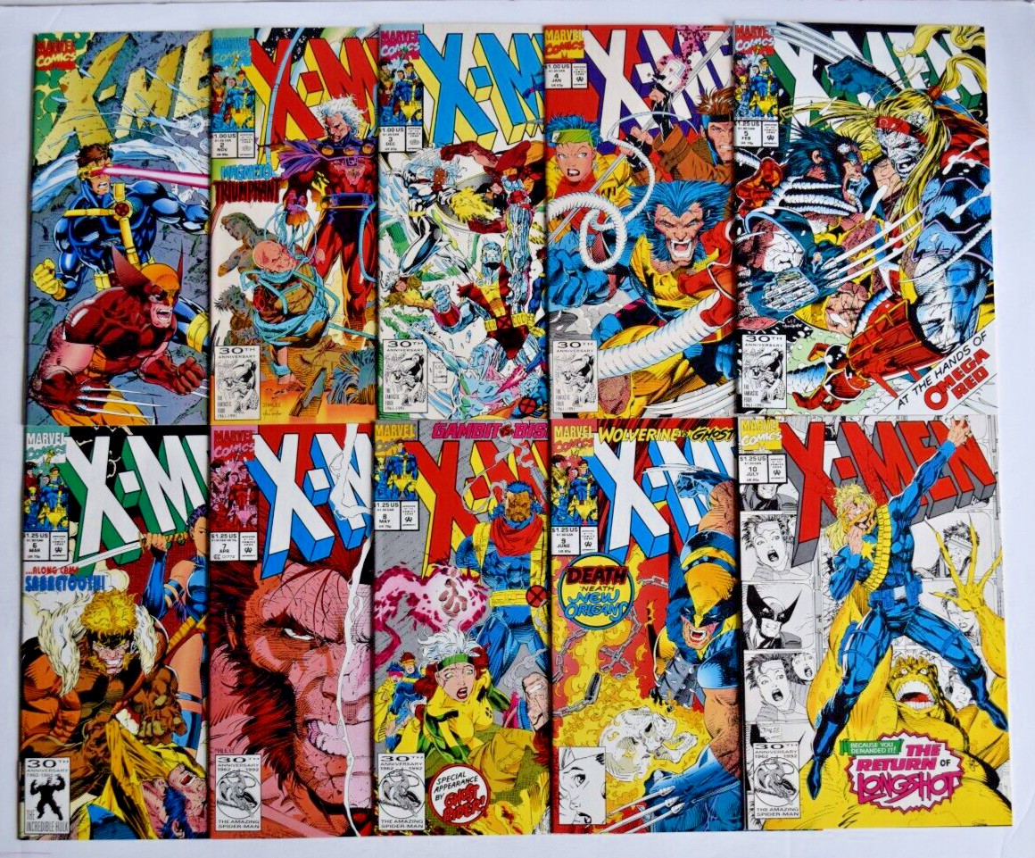 X-MEN (1991) 96 ISSUE COMIC RUN #1-93,95-97 MARVEL COMICS X-MEN (1991) 96 ISSUE COMIC RUN #1-93,95-97 MARVEL COMICS