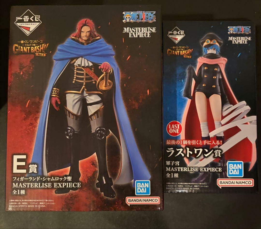 One Piece Ichiban Kuji Shamrock Figarland Gunko E Last One Figure 2 Set One Piece Ichiban Kuji Shamrock Figarland Gunko E Last One Figure 2 Set