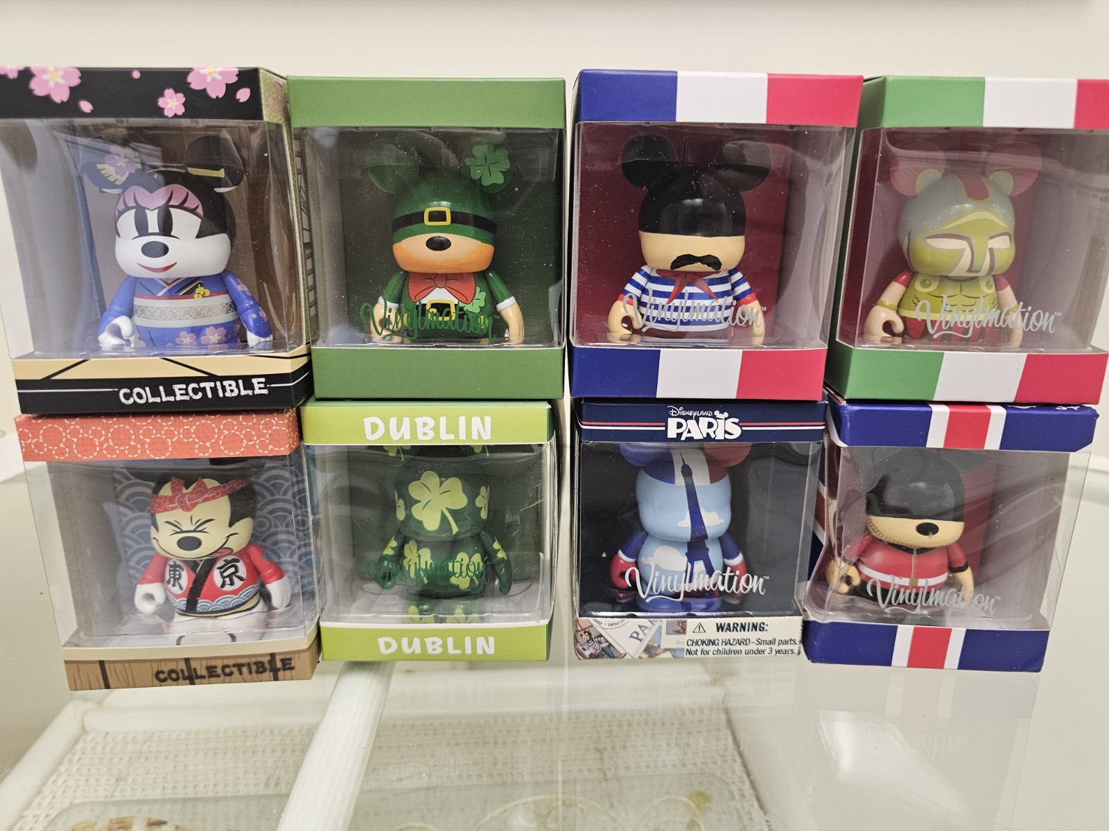 DISNEY European / City VINYLMATIONS 3" DISNEY European / City VINYLMATIONS 3"