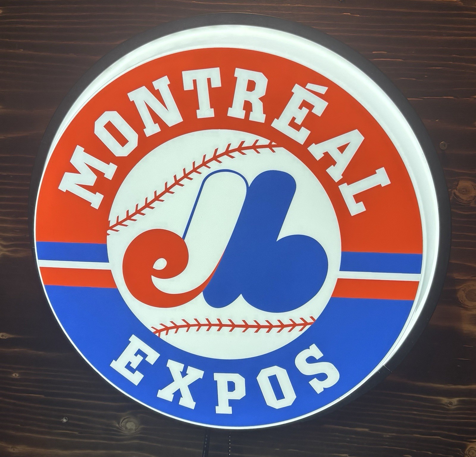 Montreal Expos 18" Backlit Led Lighted Sign Montreal Expos 18" Backlit Led Lighted Sign
