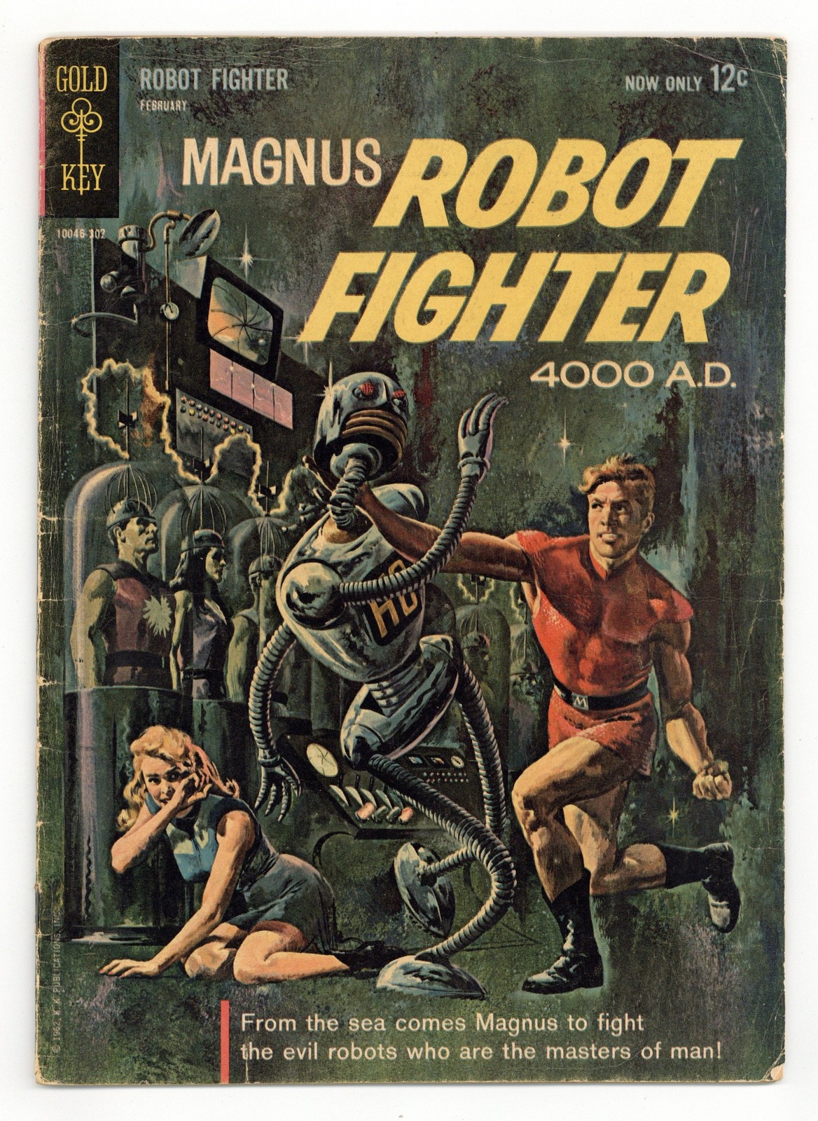 Magnus Robot Fighter #1 GD+ 2.5 1963 1st app. and origin Magnus Robot Righter Magnus Robot Fighter #1 GD+ 2.5 1963 1st app. and origin Magnus Robot Righter