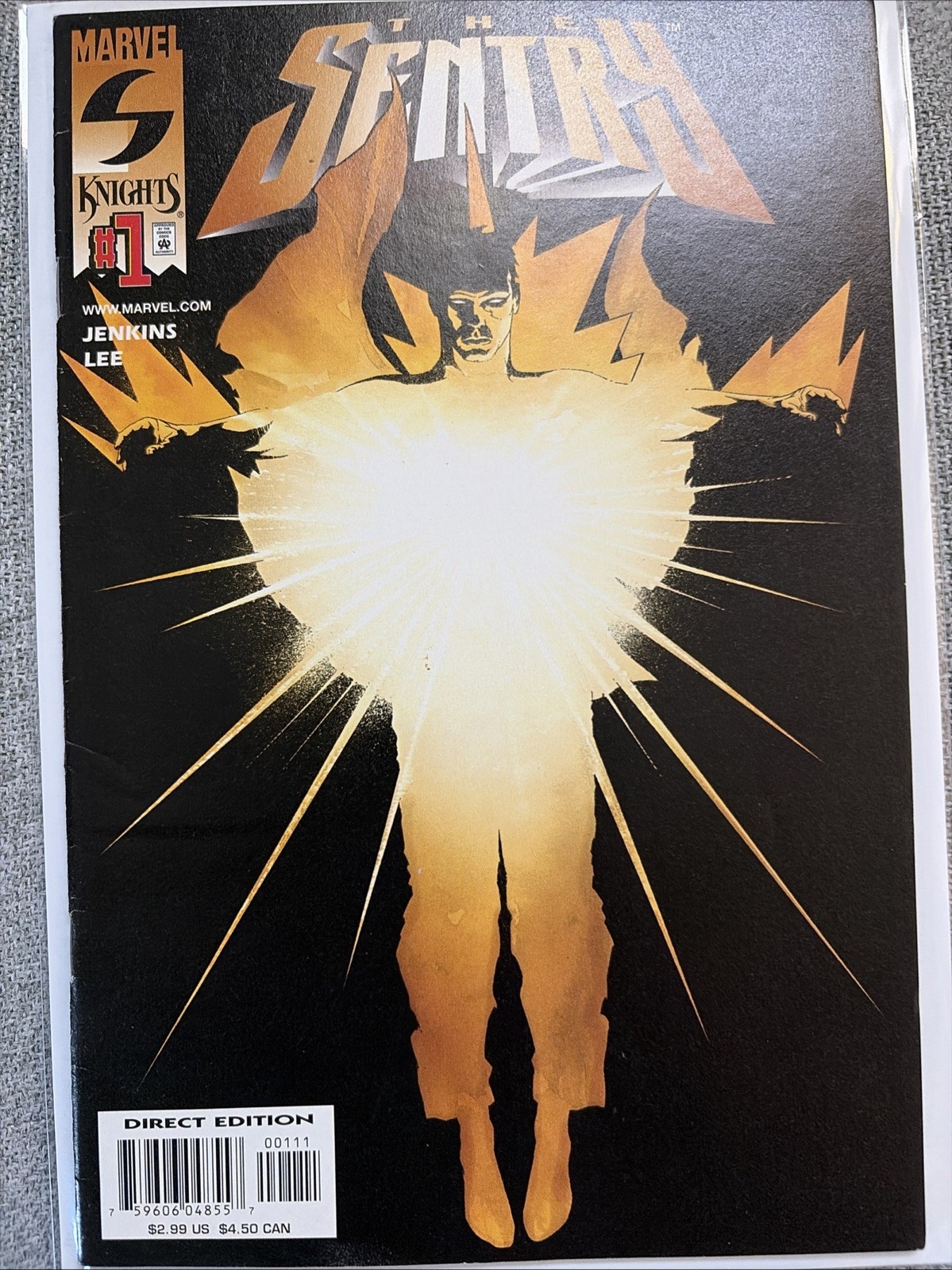 The Sentry #1 (Marvel Comics September 2000) Paul Jenkins Jae Lee VF Copy The Sentry #1 (Marvel Comics September 2000) Paul Jenkins Jae Lee VF Copy