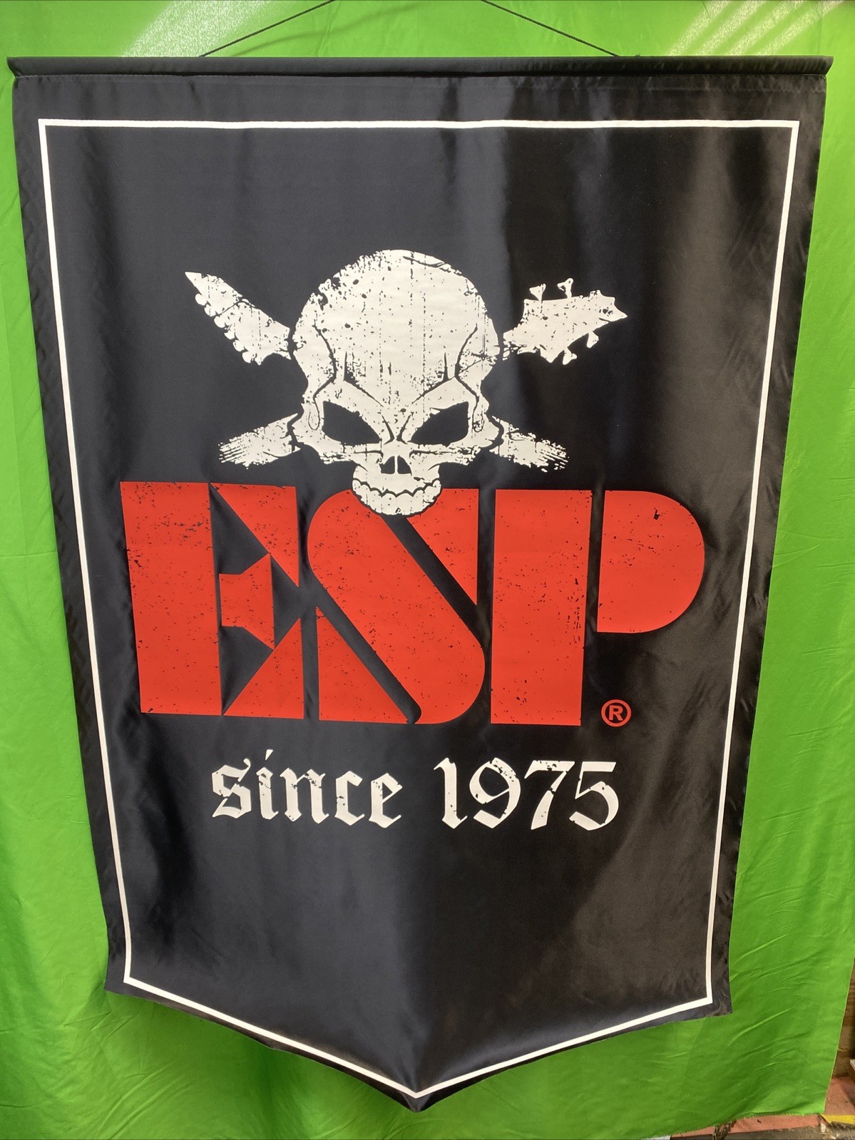 ESP Guitar Bass Hollywood Banner Sign 36”x 56” Dealer Store Music Fabric Custom ESP Guitar Bass Hollywood Banner Sign 36”x 56” Dealer Store Music Fabric Custom