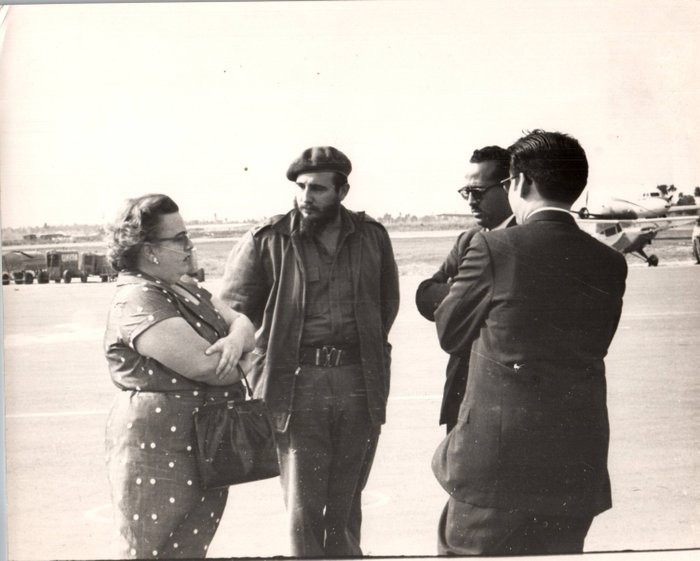 Alberto Korda - Unseen Private Fidel Castro Havana Airport Cuban Commander, 1960 Alberto Korda - Unseen Private Fidel Castro Havana Airport Cuban Commander, 1960