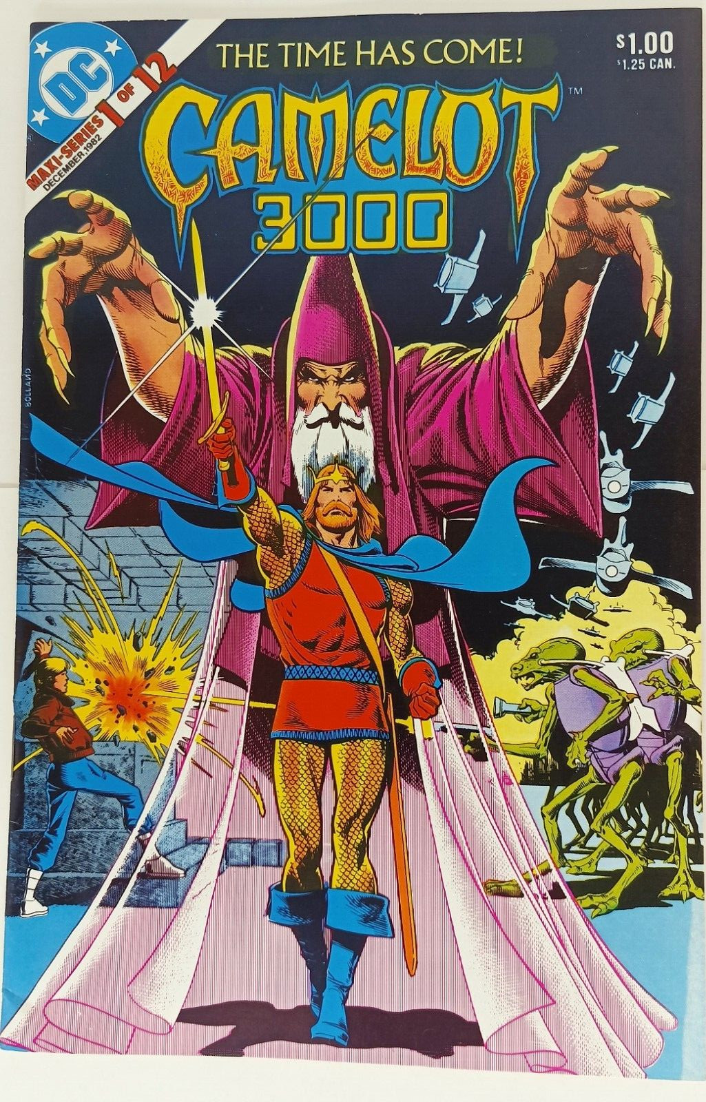 Camelot 3000 #1-12 DC Comics 1982 Full 12 Issue Maxi-Series Complete VF Camelot 3000 #1-12 DC Comics 1982 Full 12 Issue Maxi-Series Complete VF