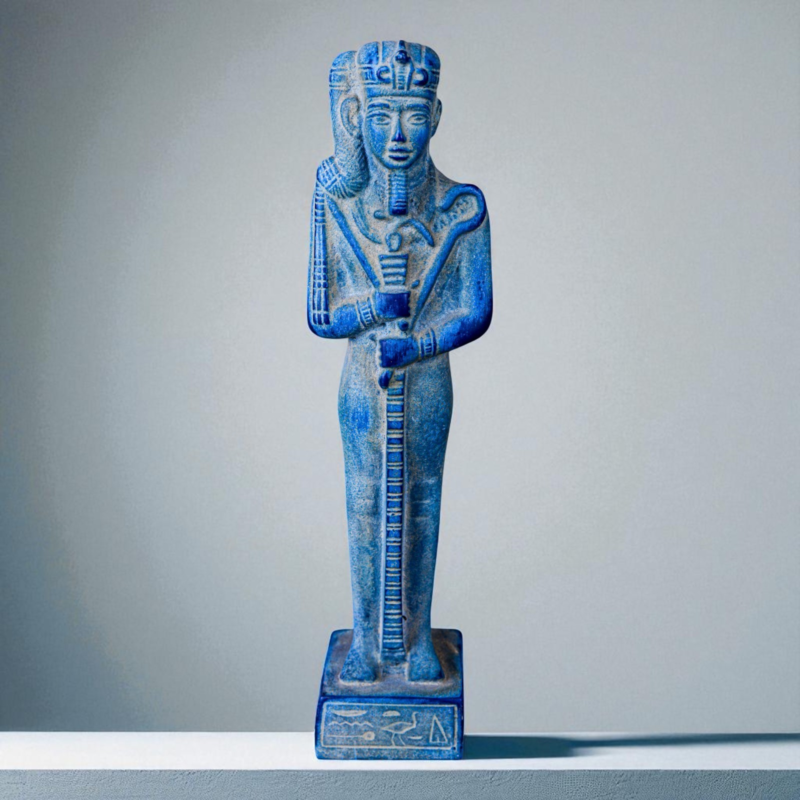 Ancient Egyptian Khonsu Moon God Statue Rare Antique Pharaonic BC