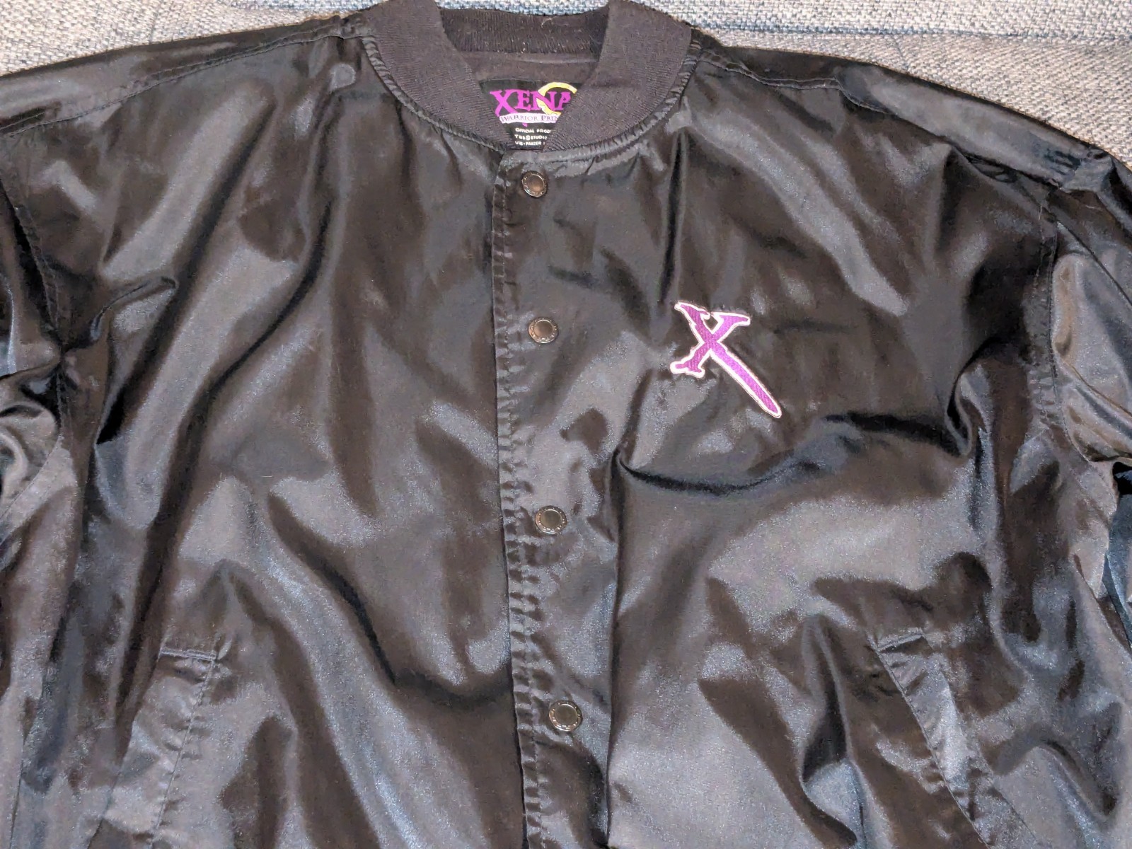 Xena Warrior Princess Bomber Jacket Nylon Shell Women's Medium Official Product