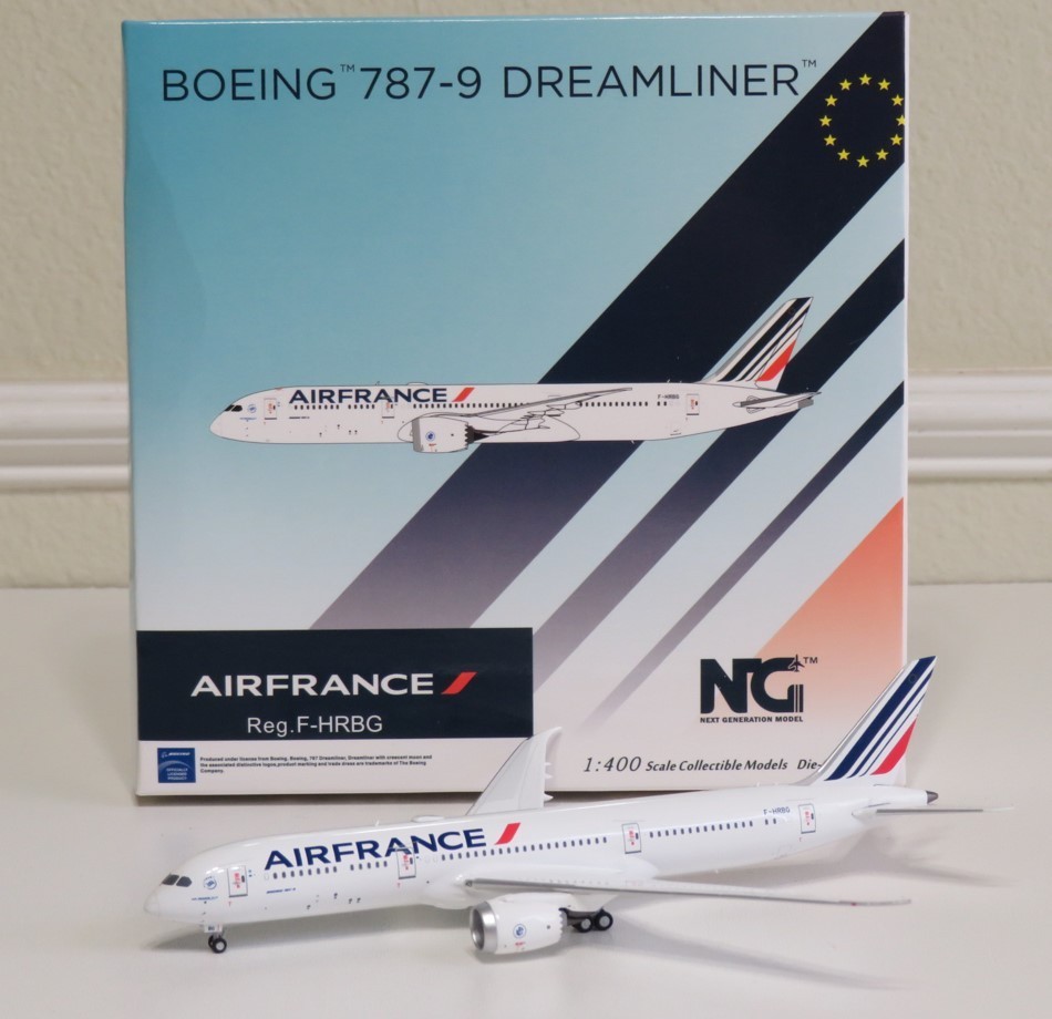 NG Models Air France B787-9. F-HRBG. Rare. Brand New. 1:400 Scale NG Models Air France B787-9. F-HRBG. Rare. Brand New. 1:400 Scale
