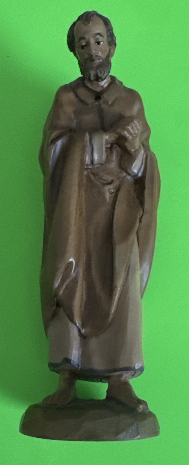 Vintage ANRI Wooden Hand Carved Kuolt Joseph for the 6" Nativity Set