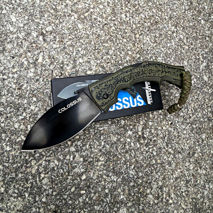 Cold Steel Colossus CTS-XHP OLD SCHOOL Model DLC coating G-10 Cold Steel Colossus CTS-XHP OLD SCHOOL Model DLC coating G-10