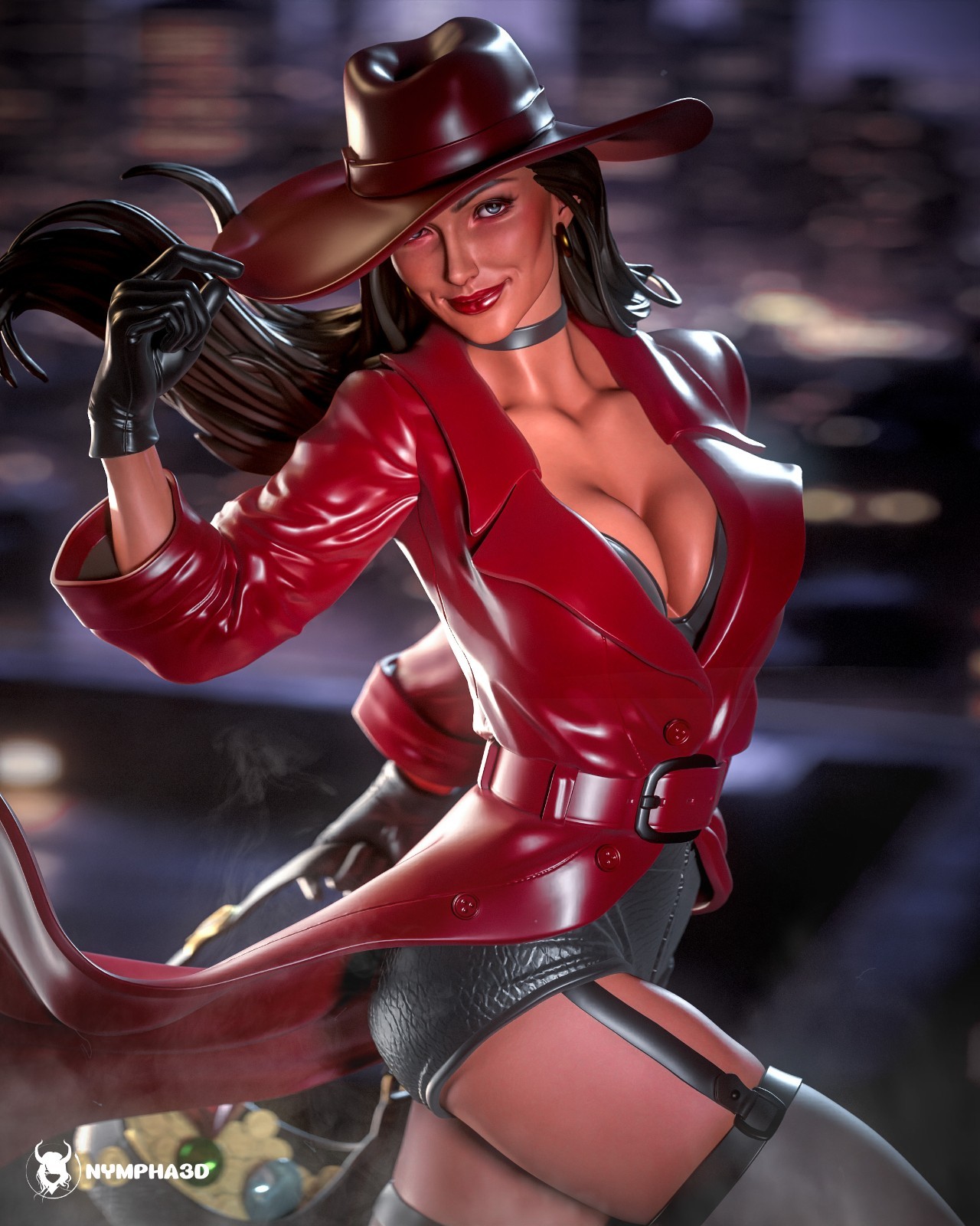 Carmen Sandiego | 1/6 Scale Resin Kit | Master Thief Edition (Unpainted) Carmen Sandiego | 1/6 Scale Resin Kit | Master Thief Edition (Unpainted)