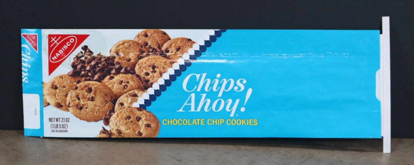 VTG 1971 NABISCO CHIPS AHOY NOS PACKAGING Cookie Man & the Abominable Snowman VTG 1971 NABISCO CHIPS AHOY NOS PACKAGING Cookie Man & the Abominable Snowman