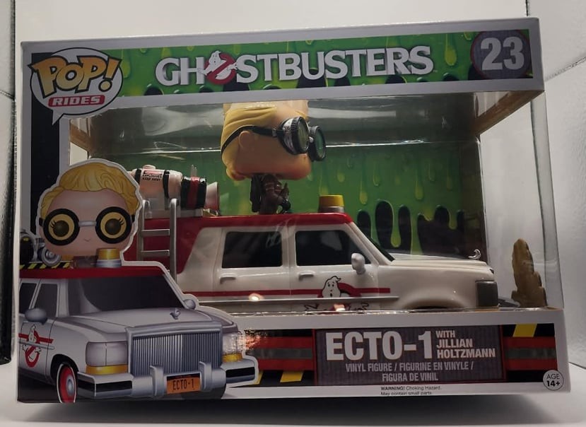 Funko Pop Rides 2016 Ghostbusters Ecto-1 Jillian Holtzmann 23 Vaulted Retired Funko Pop Rides 2016 Ghostbusters Ecto-1 Jillian Holtzmann 23 Vaulted Retired