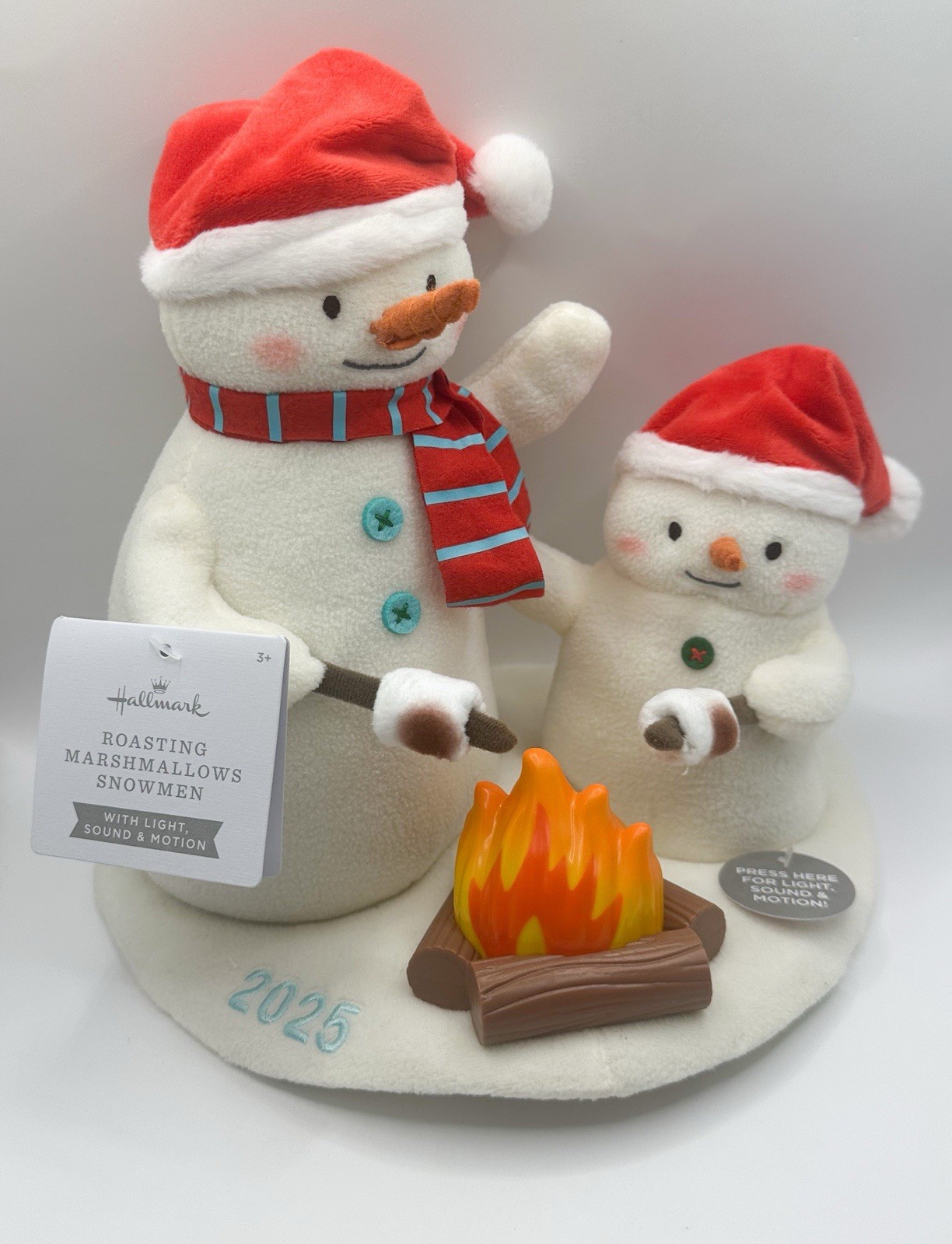 Hallmark Jingle Pals Roasting Marshmallows Plush Sound and Motion 2025 NEW Hallmark Jingle Pals Roasting Marshmallows Plush Sound and Motion 2025 NEW