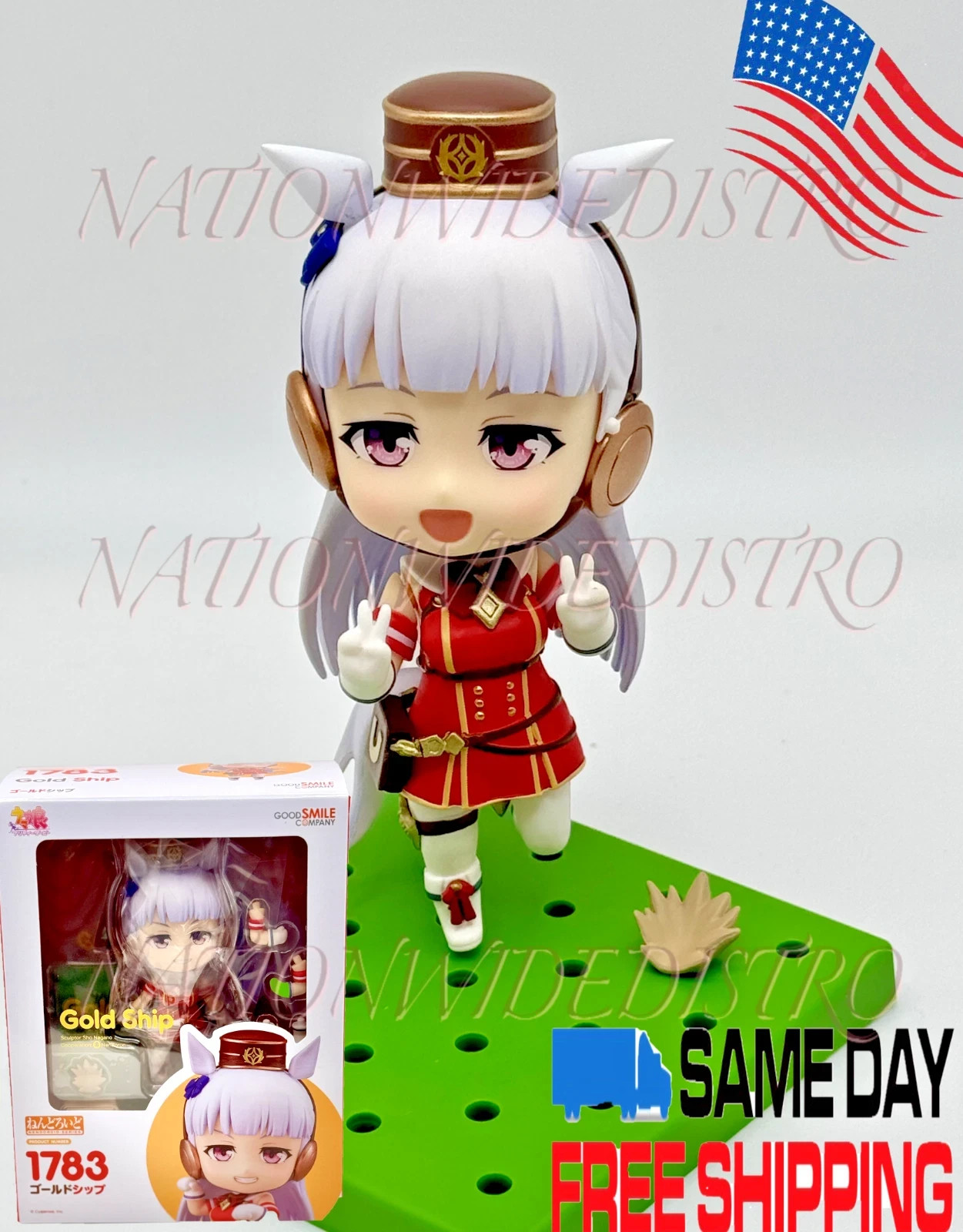 Good Smile Nendoroid Gold Ship Figure Uma Musume Pretty Derby. BARND NEW Good Smile Nendoroid Gold Ship Figure Uma Musume Pretty Derby. BARND NEW