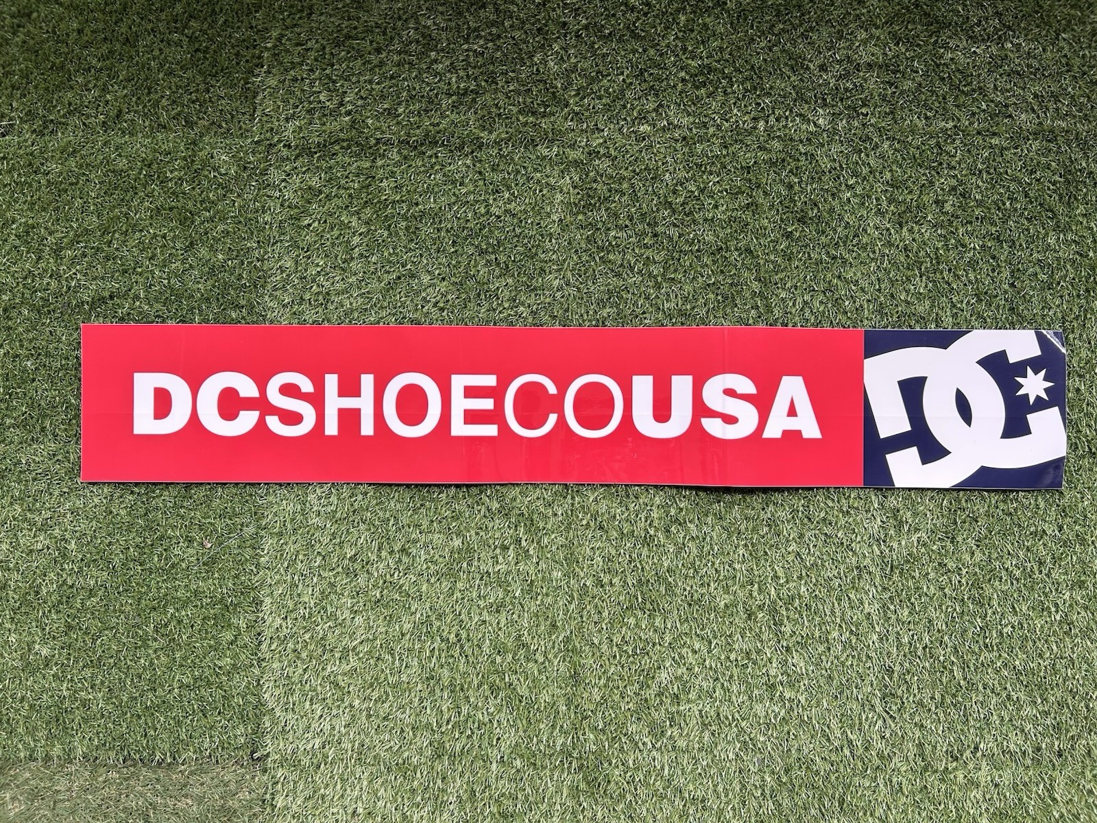 Vintage 1998 DC Shoes DCSHOECOUSA 37.5" Ramp Skateboard Decal Sticker NOS OG Vintage 1998 DC Shoes DCSHOECOUSA 37.5" Ramp Skateboard Decal Sticker NOS OG