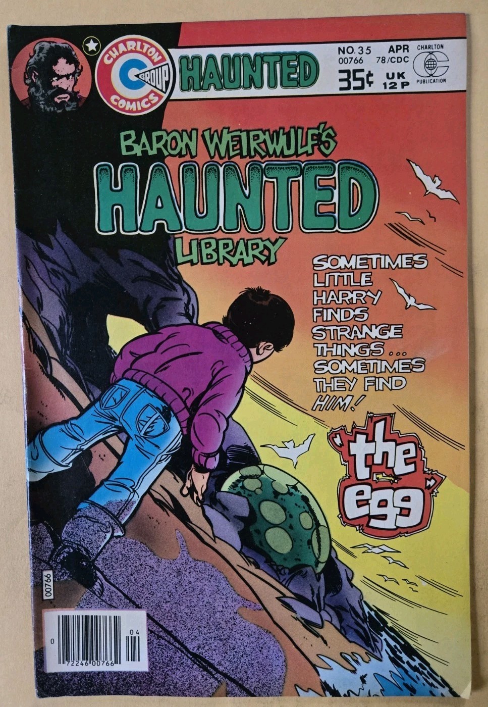 Haunted #35 VG/F (5.0) Charlton Comics 4/78 Haunted #35 VG/F (5.0) Charlton Comics 4/78