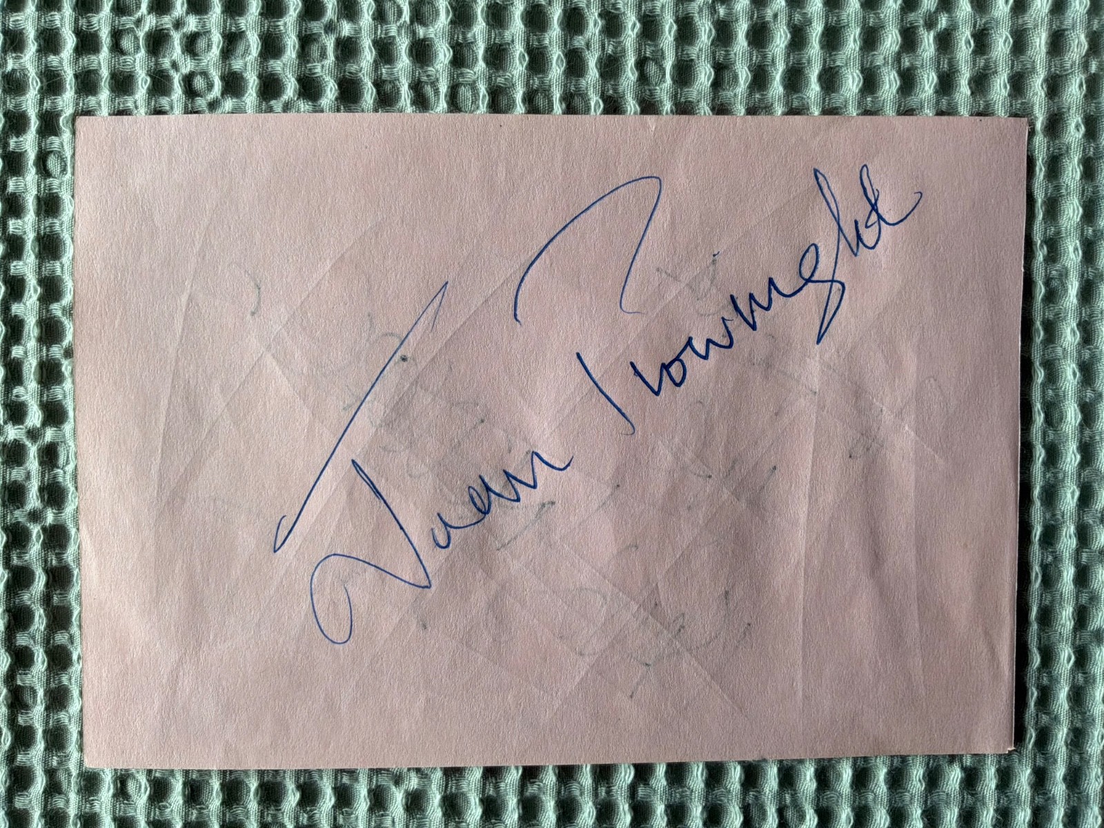 Dame Joan Plowright - 1929-2025 - Hand signed autograph