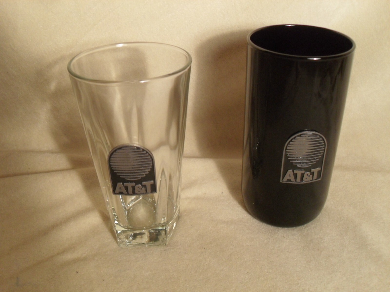 AT&T Logoed Rare Glass Ware Spec Samples From 1980's AT&T Logoed Rare Glass Ware Spec Samples From 1980's