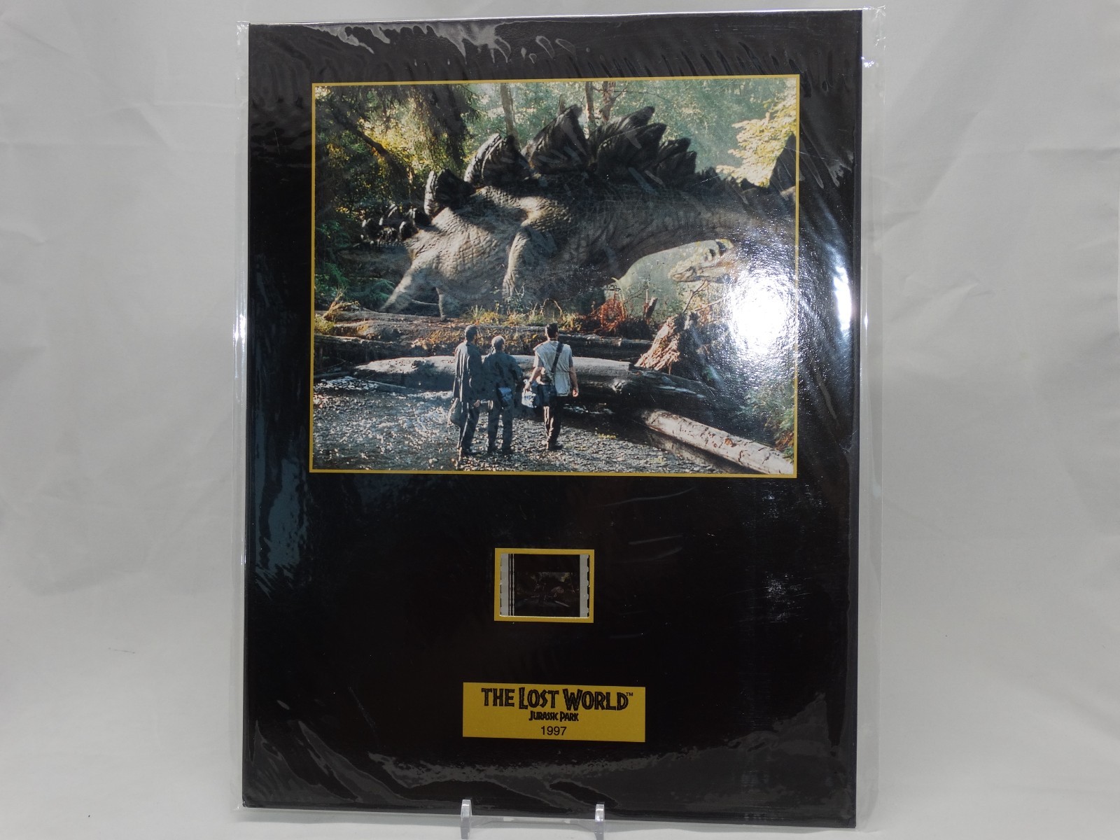 1997 The Lost World Jurassic Park Universal Stegosaurus Senitype 35mm Film Cell 1997 The Lost World Jurassic Park Universal Stegosaurus Senitype 35mm Film Cell
