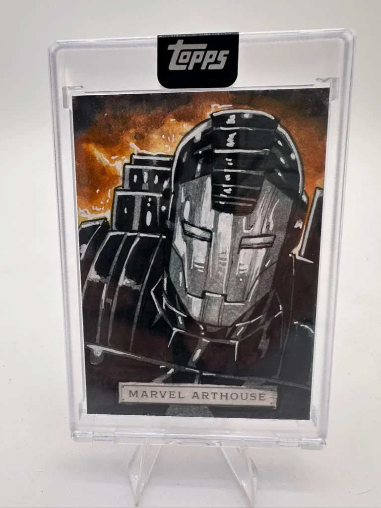 2025 Topps Marvel The Collector War Machine Isiah Xavier Bradley Sketch Card 2025 Topps Marvel The Collector War Machine Isiah Xavier Bradley Sketch Card