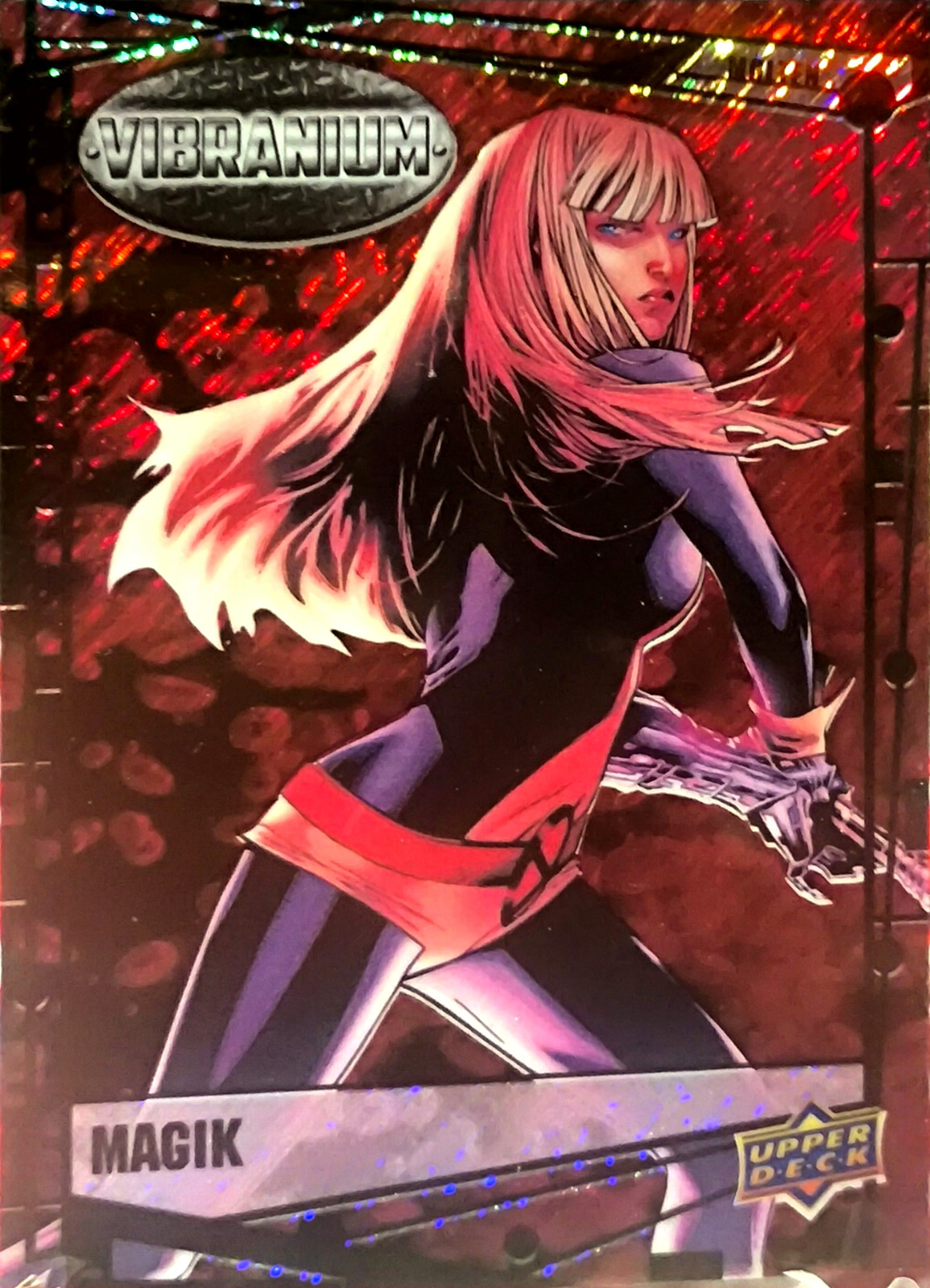 Upper Deck 2015 Marvel Vibranium Magik #56 Serial Numbered 252/299 Upper Deck 2015 Marvel Vibranium Magik #56 Serial Numbered 252/299