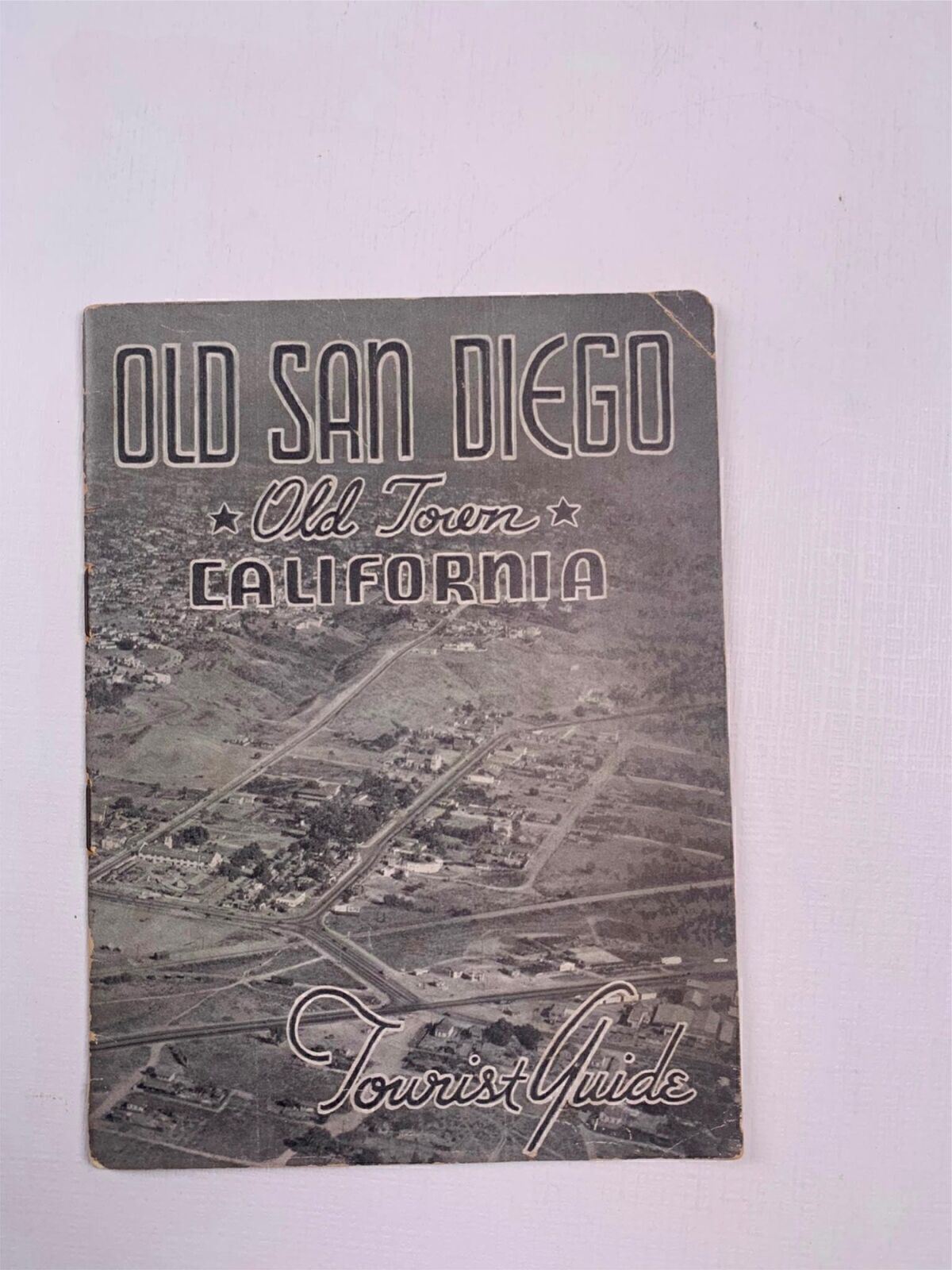 Travel Brochure Old San Diego CA Old Town Tourist Guide 1938 Travel Brochure Old San Diego CA Old Town Tourist Guide 1938