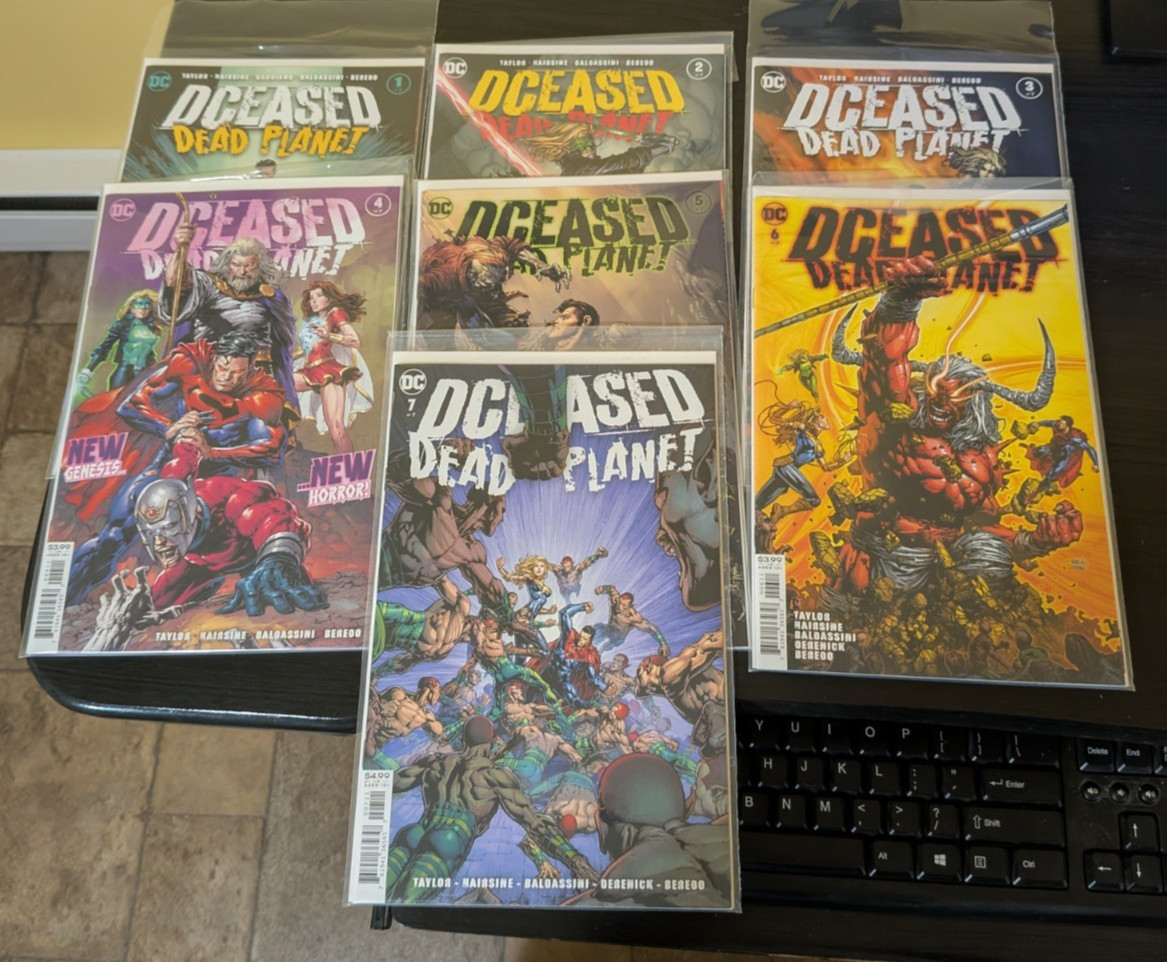 Dceased Dead Planet #1-7 DC Comics Set Dceased Dead Planet #1-7 DC Comics Set