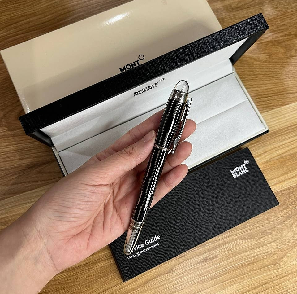 Montblanc StarWalker Mystery Black Rollerball Pen NIB New Authentic Montblanc StarWalker Mystery Black Rollerball Pen NIB New Authentic