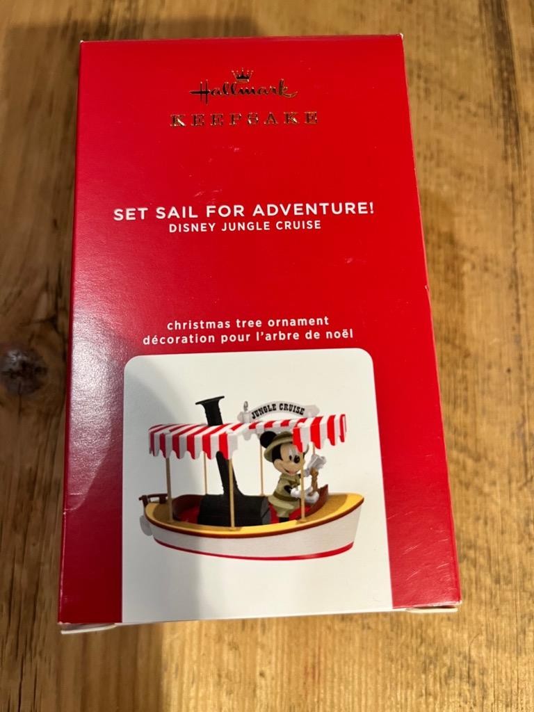 Hallmark Ornament Set Sail For Adventure Disney Jungle Cruise 2020 Mickey Mouse Hallmark Ornament Set Sail For Adventure Disney Jungle Cruise 2020 Mickey Mouse