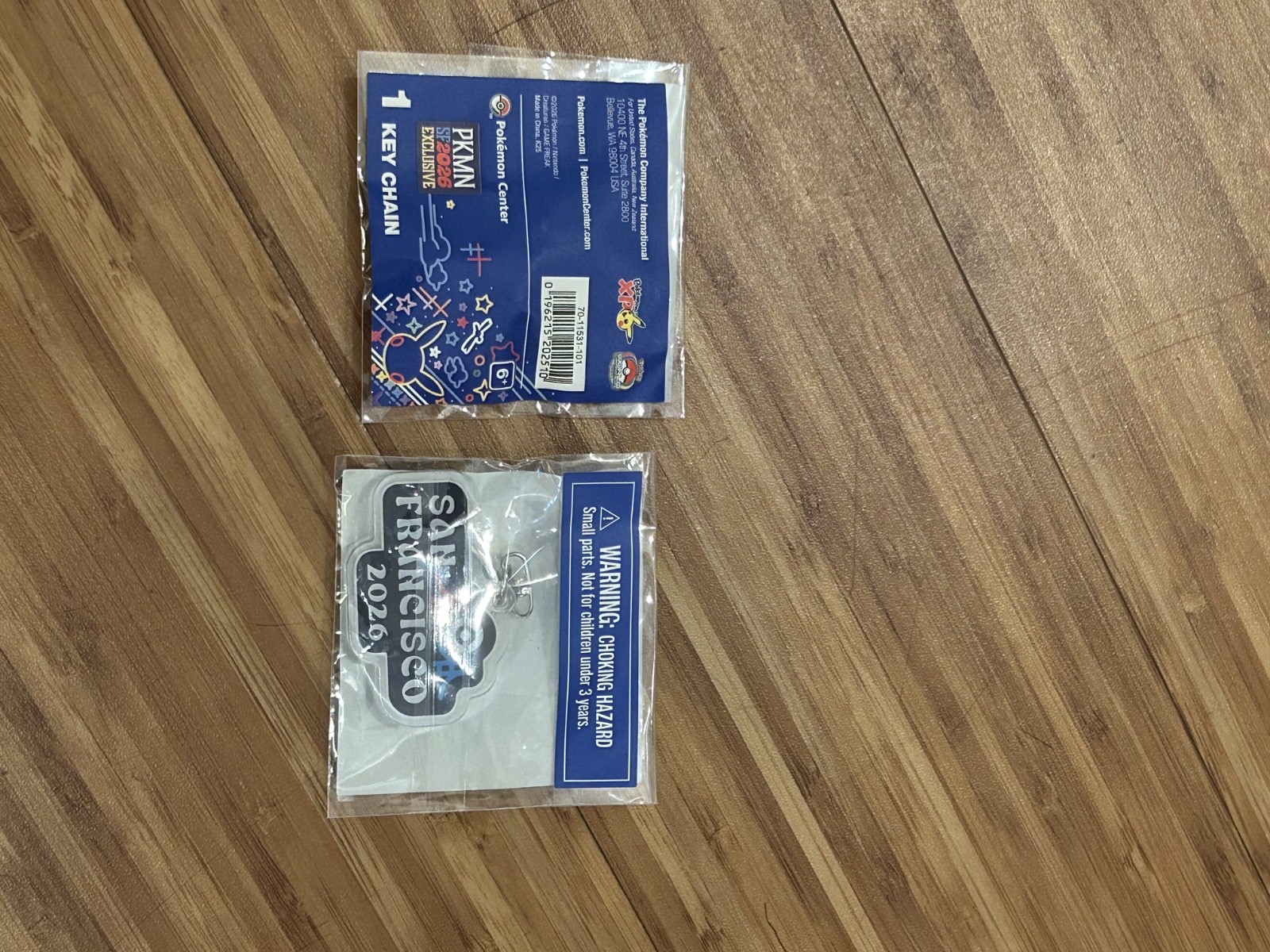 Pokemon Worlds 2026 San Francisco Exclusive Keychain PKMN SF2026 Sealed Pokemon Worlds 2026 San Francisco Exclusive Keychain PKMN SF2026 Sealed