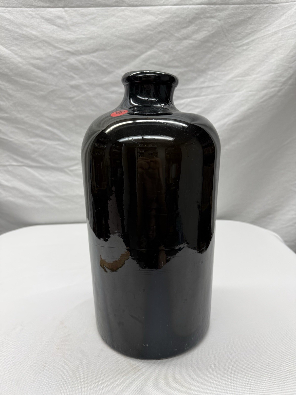 Antique 1800's - Heavy Black Glass French Apothocary bottle Antique 1800's - Heavy Black Glass French Apothocary bottle