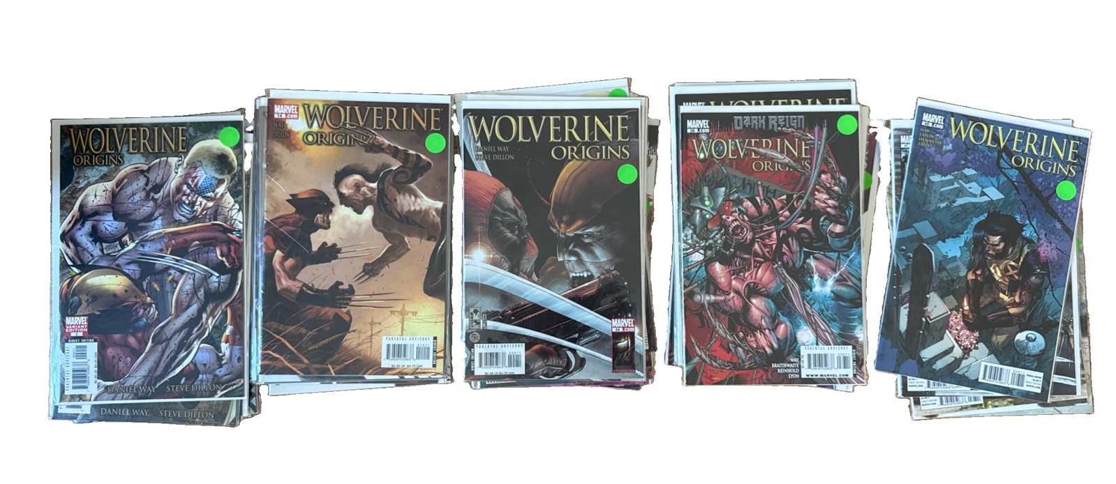 Wolverine Origins Comics 1-50 Near Complete + Variants Lot Of 45 NM. Bagged Wolverine Origins Comics 1-50 Near Complete + Variants Lot Of 45 NM. Bagged