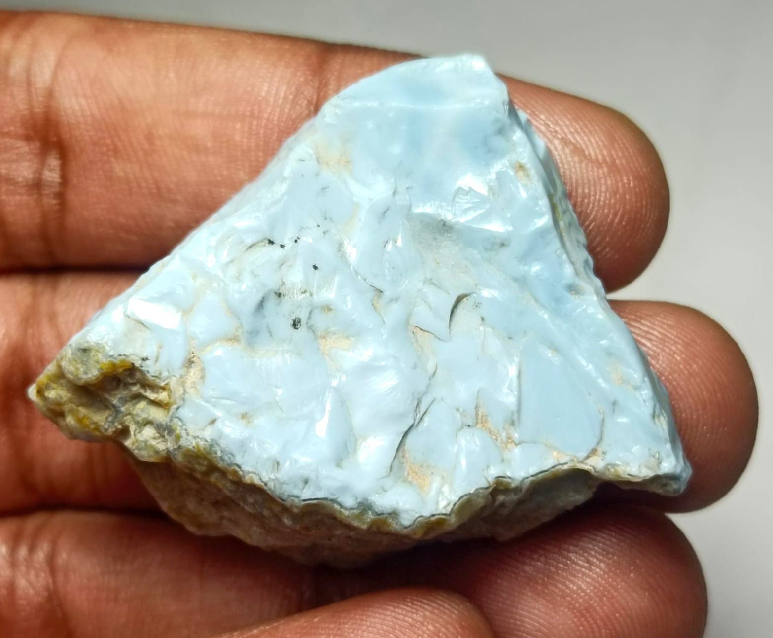 85 Ct Natural Blue Owyhee Opal Rough Stone Raw Gemstone Crystal Specimen 85 Ct Natural Blue Owyhee Opal Rough Stone Raw Gemstone Crystal Specimen